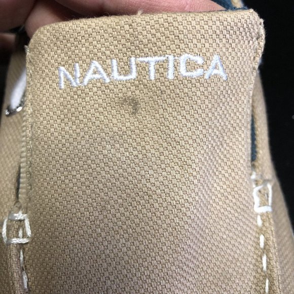 Nautica Men's Doubloon Boat Shoe Burlap Canvas Slip-On Size 8 Casual Normalcore - Picture 7 of 7